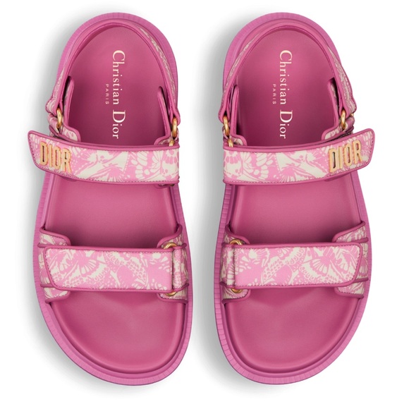 Authentic Christian Dior Women's DiorAct Lambskin leather sandals - Picture 16 of 16